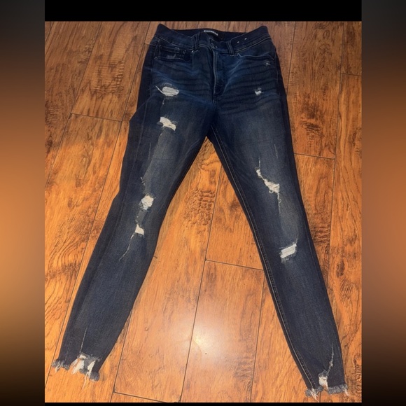 Express Ankle Legging High Rise Hyper Stretch Jeans Women’s Size 6R - Picture 1 of 10